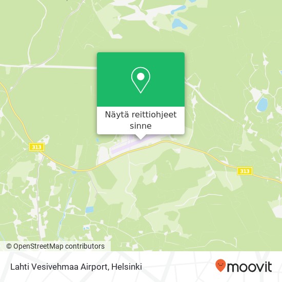 Lahti Vesivehmaa Airport kartta