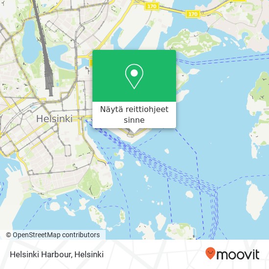 Helsinki Harbour kartta