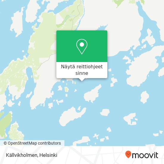 Källvikholmen kartta