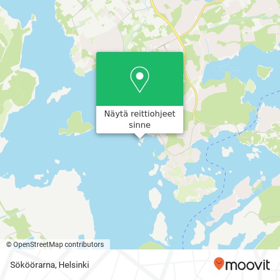 Sököörarna kartta