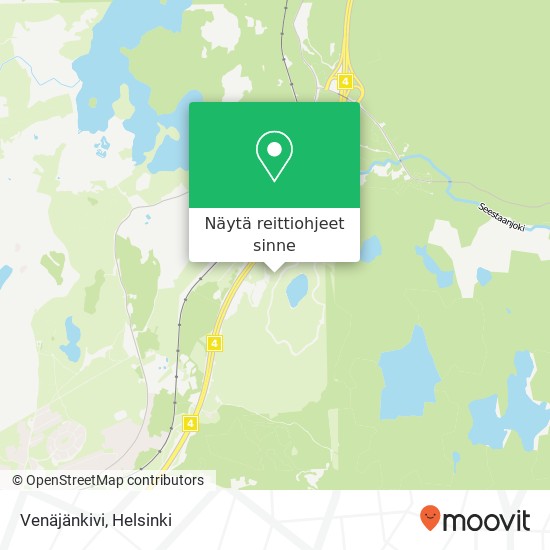 Venäjänkivi kartta