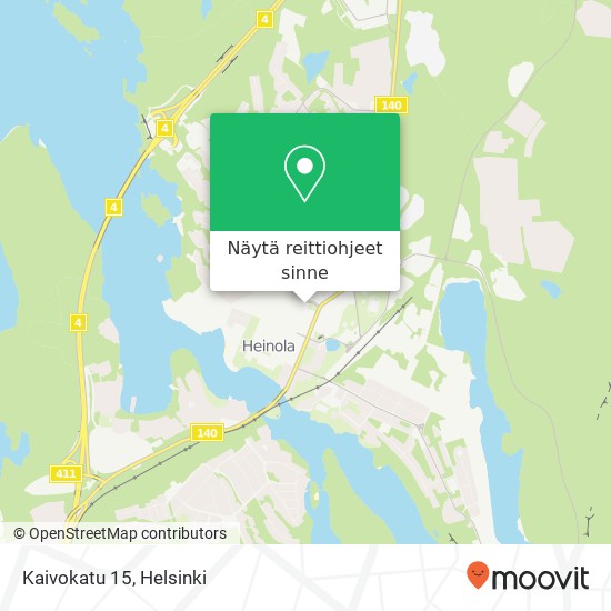 Kaivokatu 15 kartta