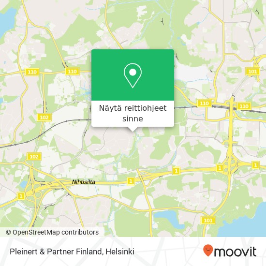 Pleinert & Partner Finland kartta