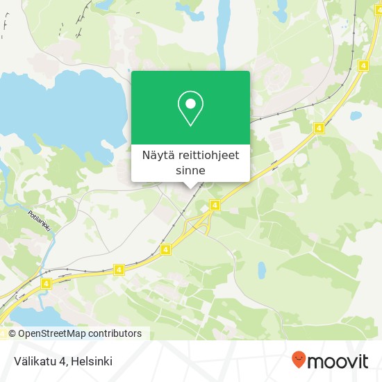 Välikatu 4 kartta