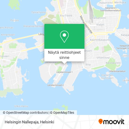 Helsingin Nallepaja kartta
