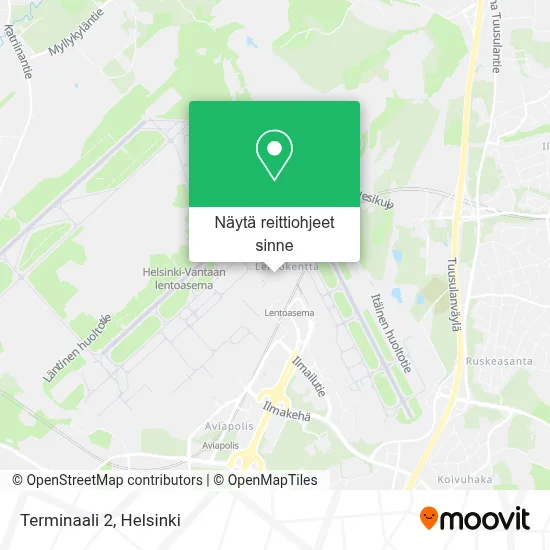 Terminaali 2 kartta