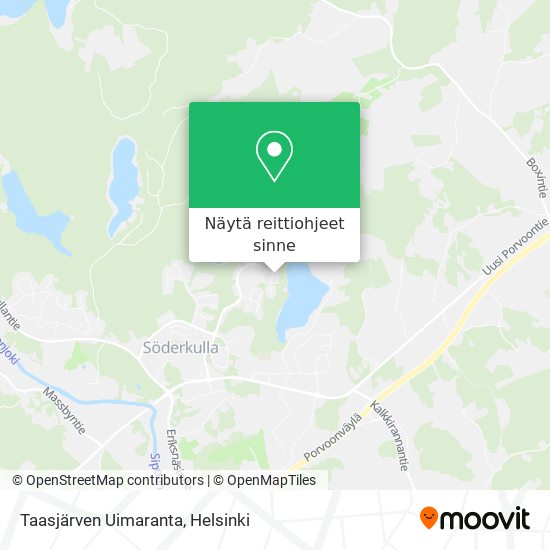 Taasjärven Uimaranta kartta