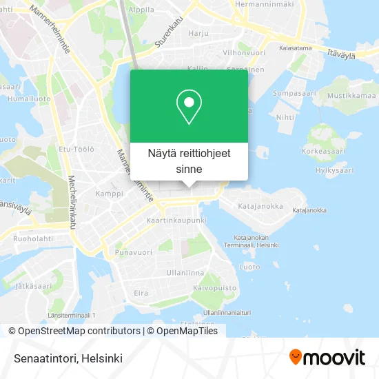 Senaatintori kartta