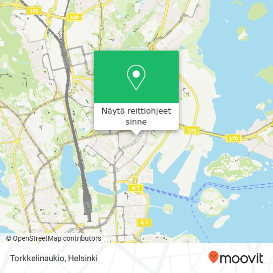 Torkkelinaukio kartta