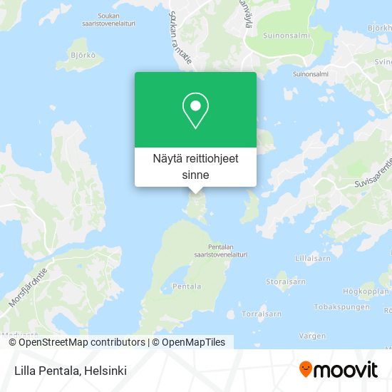 Kuinka päästä kohteeseen Lilla Pentala paikassa Helsinki kulkuvälineellä  Bussi?