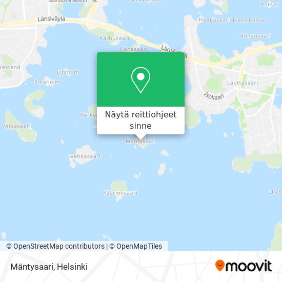 Mäntysaari kartta
