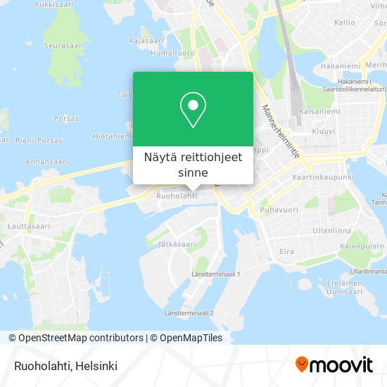 Kuinka päästä kohteeseen Ruoholahti paikassa Helsinki kulkuvälineellä  Bussi, Metro, Juna tai Raitiovaunu?