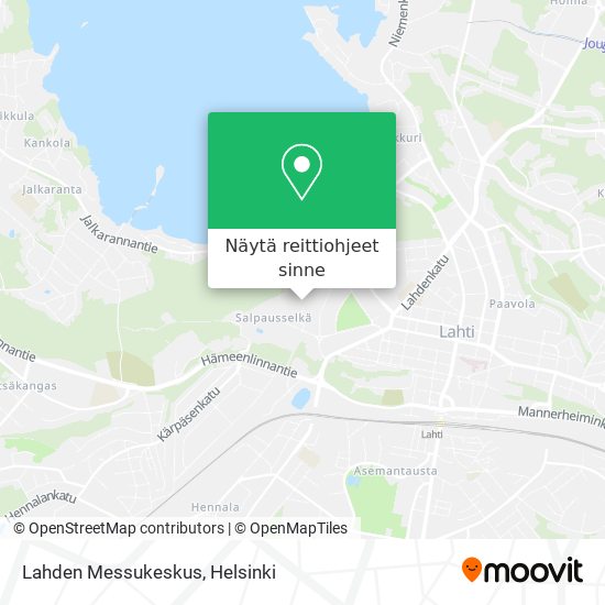 Kuinka päästä kohteeseen Lahden Messukeskus paikassa Lahti kulkuvälineellä  Bussi tai Juna?