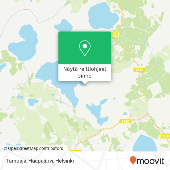 Kuinka päästä kohteeseen Tampaja, Haapajärvi paikassa Kirkkonummi  kulkuvälineellä Bussi?