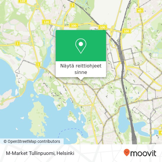 M-Market Tullinpuomi kartta