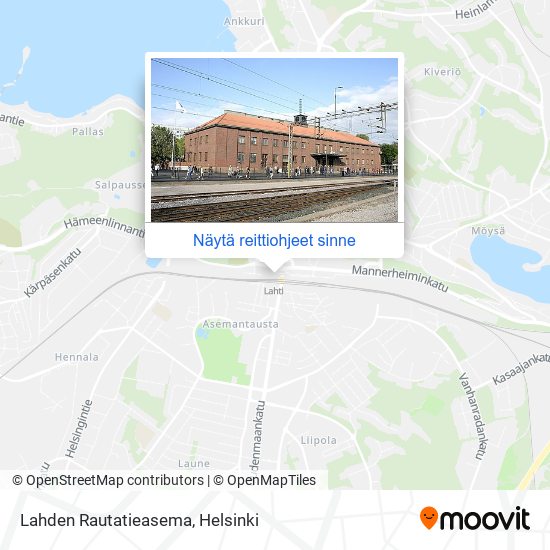 Kuinka päästä kohteeseen Lahden Rautatieasema paikassa Lahti  kulkuvälineellä Bussi tai Juna?