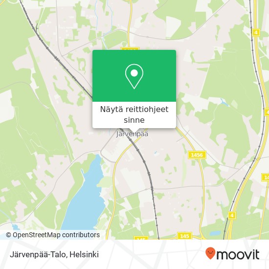 Järvenpää-Talo kartta