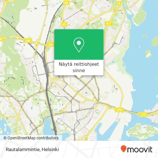 Rautalammintie kartta