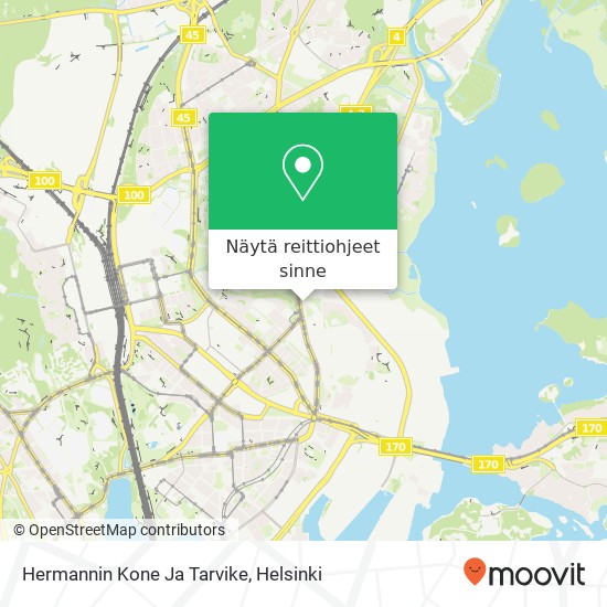 Hermannin Kone Ja Tarvike kartta