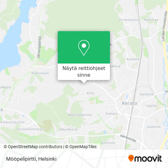 Mööpelipirtti kartta