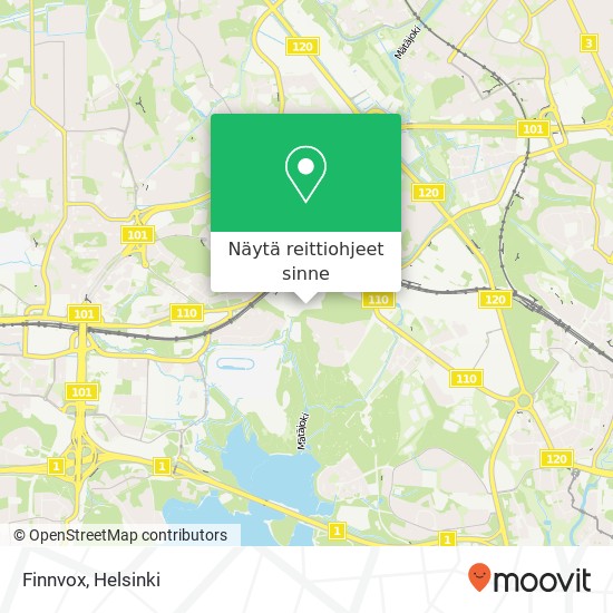Finnvox kartta