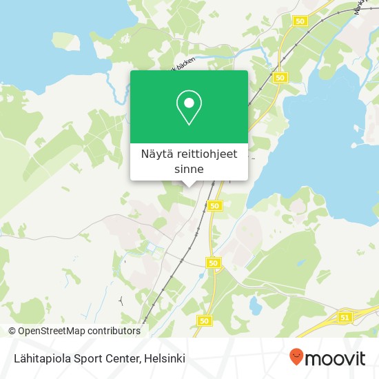 Lähitapiola Sport Center kartta