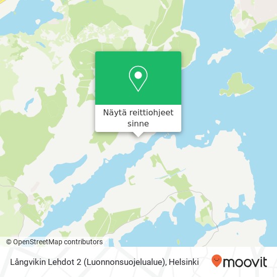 Långvikin Lehdot 2 (Luonnonsuojelualue) kartta