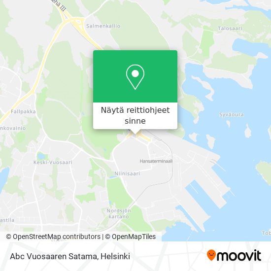 Abc Vuosaaren Satama kartta
