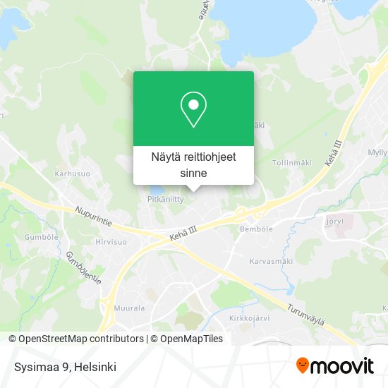 Sysimaa 9 kartta