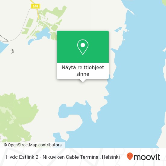 Hvdc Estlink 2 - Nikuviken Cable Terminal kartta