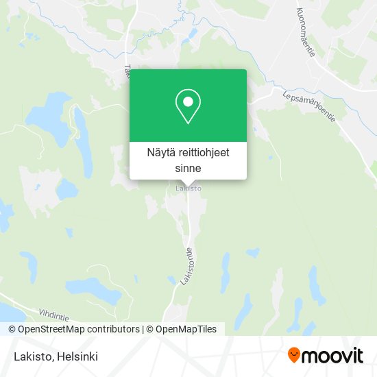 Kuinka päästä kohteeseen Lakisto paikassa Espoo kulkuvälineellä Bussi?
