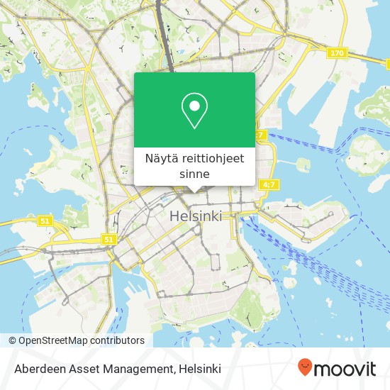 Aberdeen Asset Management kartta
