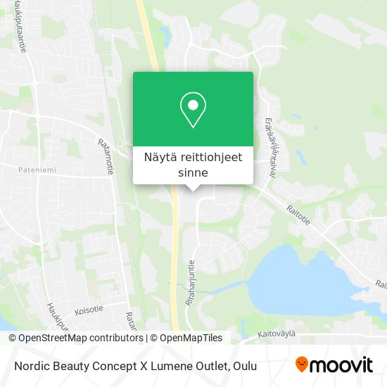 Nordic Beauty Concept X Lumene Outlet kartta