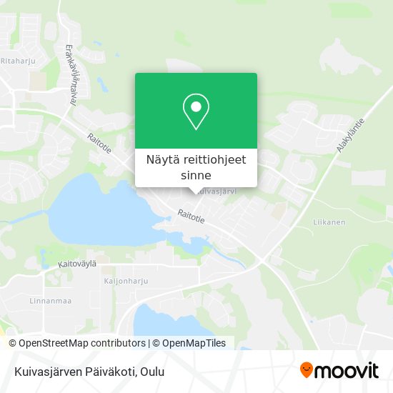 Kuivasjärven Päiväkoti kartta