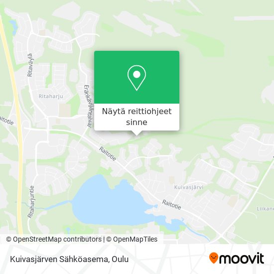Kuivasjärven Sähköasema kartta