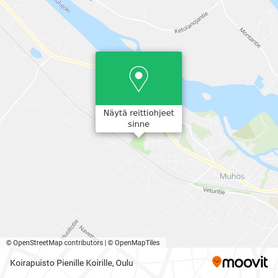 Koirapuisto Pienille Koirille kartta