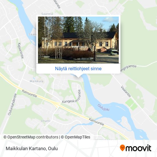 Maikkulan Kartano kartta