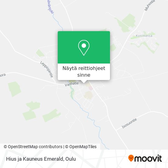 Hius ja Kauneus Emerald kartta