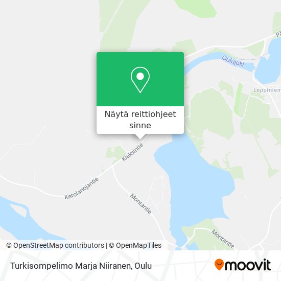 Turkisompelimo Marja Niiranen kartta