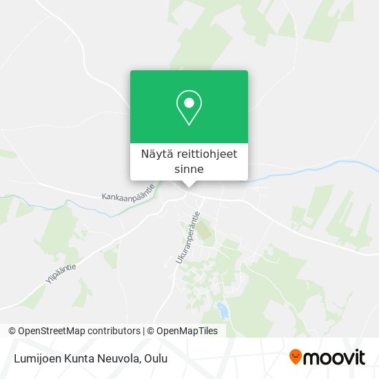 Lumijoen Kunta Neuvola kartta