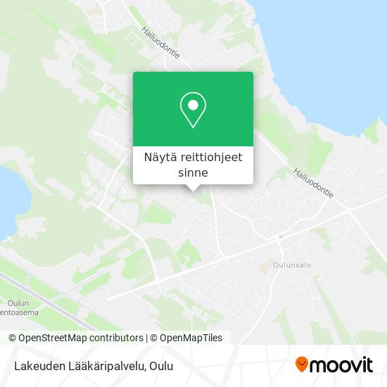 Lakeuden Lääkäripalvelu kartta