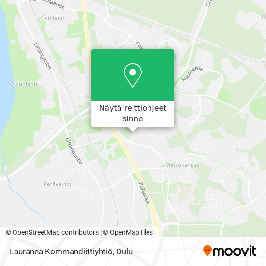 Lauranna Kommandiittiyhtiö kartta
