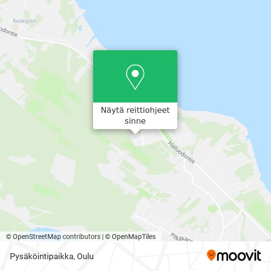 Pysäköintipaikka kartta