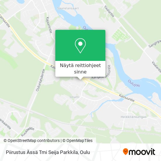 Piirustus Ässä Tmi Seija Parkkila kartta