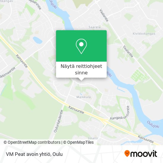 VM Peat avoin yhtiö kartta