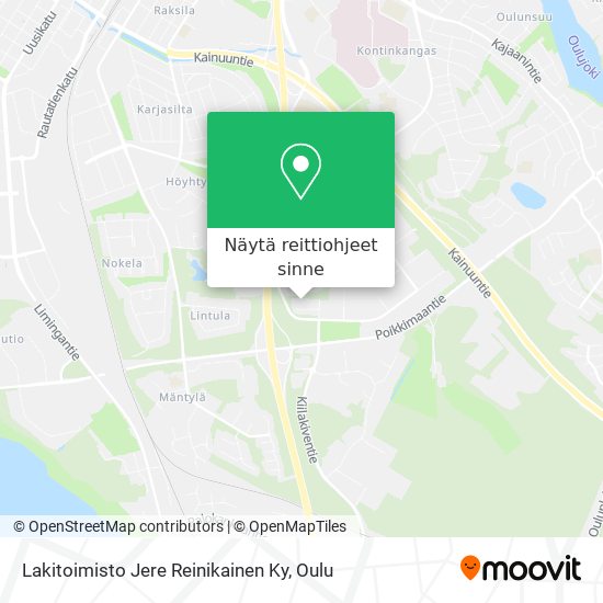 Lakitoimisto Jere Reinikainen Ky kartta
