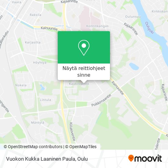 Vuokon Kukka Laaninen Paula kartta