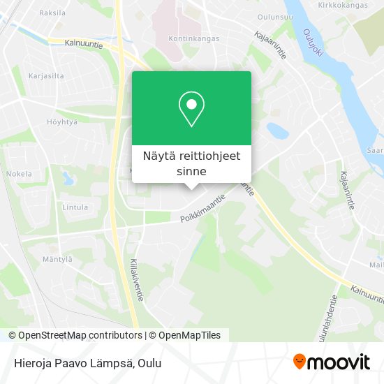 Hieroja Paavo Lämpsä kartta
