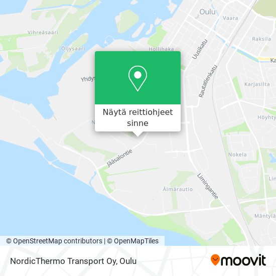 NordicThermo Transport Oy kartta