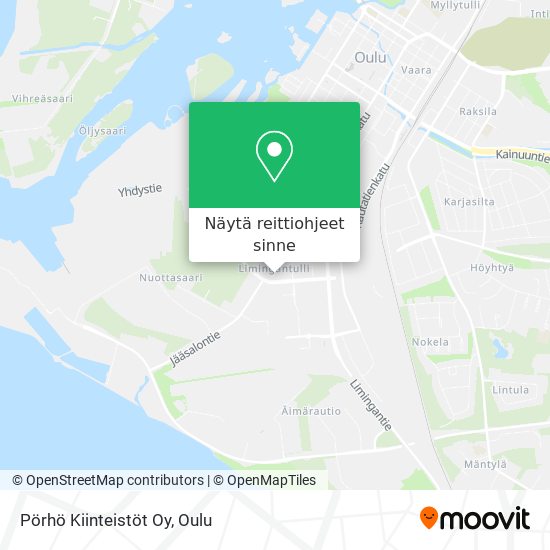 Pörhö Kiinteistöt Oy kartta